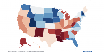 미국에서 가장 살기 좋은 주 1위는 유타(Utah)